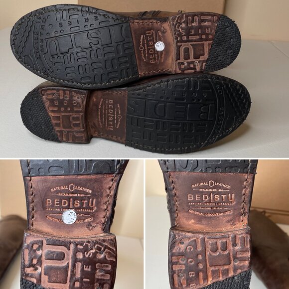BED STU Manchester Distressed Tall Leather Riding Boots BEDSTU Size 8.5 - Picture 11 of 16